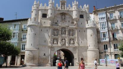 El arco de Santamaría, una de las doce puertas de acceso a la ciudad en la Edad Media.