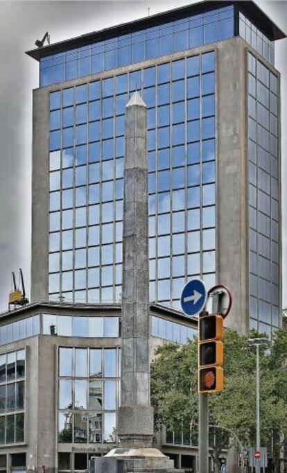 Edifici del Deutsche Bank a Barcelona.