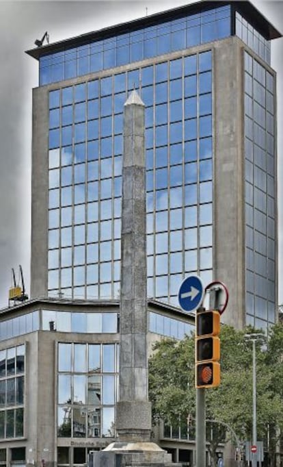 Edificio de Deutsche Bank en Barcelona.