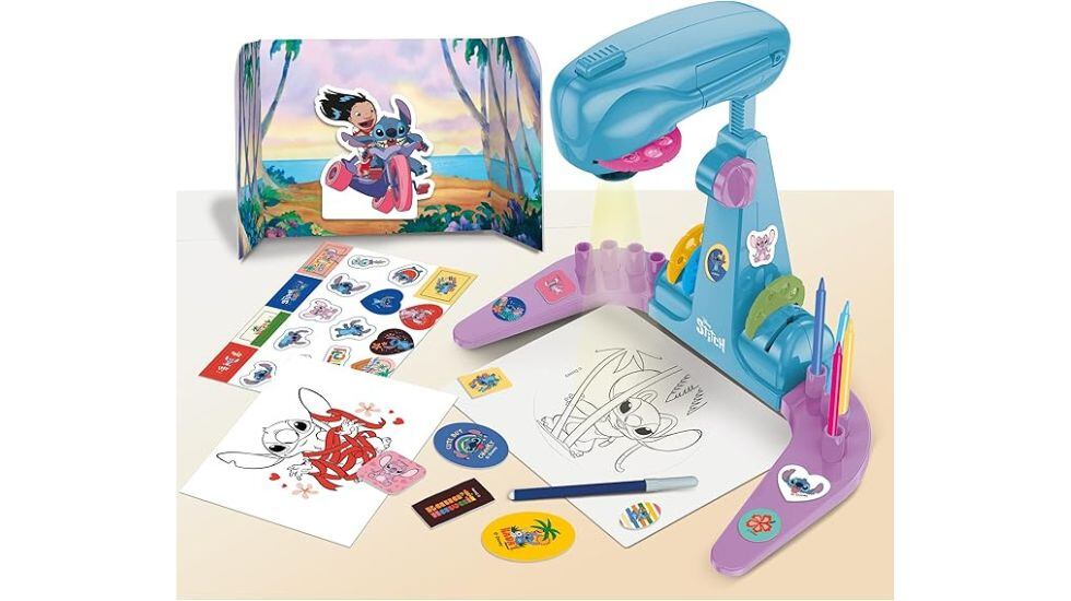 Proyector Lisciani Disney Stitch - Escuela de Dibujo.