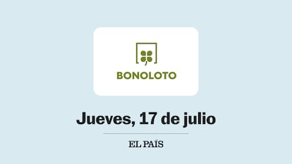 Bonoloto comprobar sorteo del jueves 17 de julio de 2025