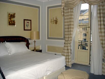 Suite del hotel María Cristina