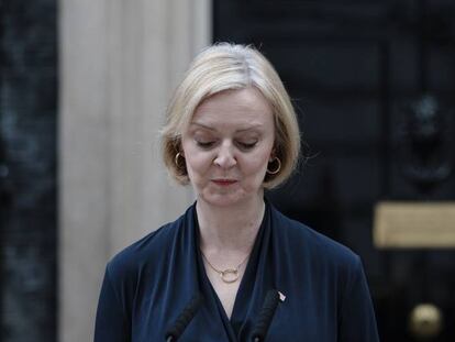 La primera ministra de Reino Unido, Liz Truss. 