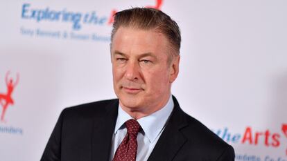 O ator Alec Baldwin, na cerimônia do Hammerstein de Nova York em 2019.