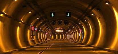 Túnel con la participación de Indra.