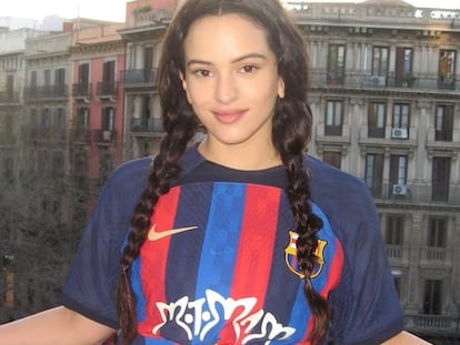 El FC Barcelona lucirá el ‘Motomami’ de Rosalía en la camiseta del Clásico