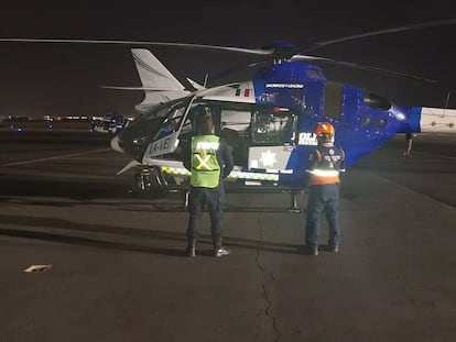 El gobierno de Guanajuato envió 2 helicópteros para rastrear a los turistas desaparecidos.