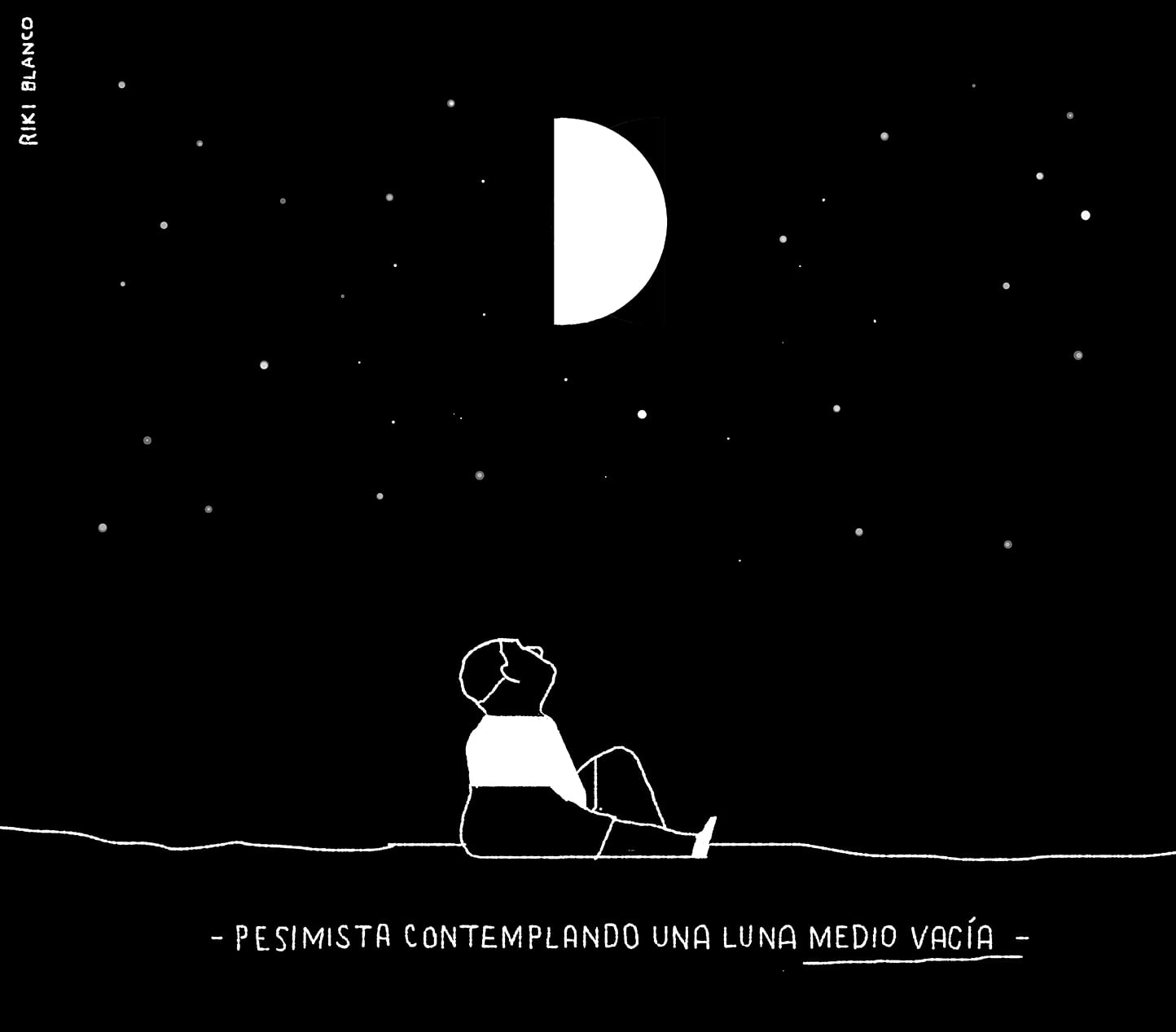 Riki Blanco: una luna medio vacía