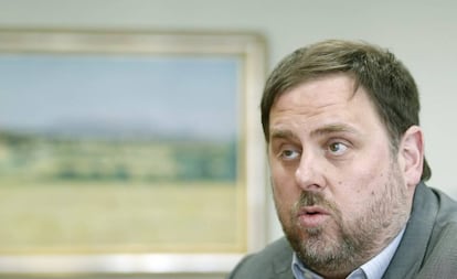 El vicepresident del Govern i conseller d'Economia, Oriol Junqueras.