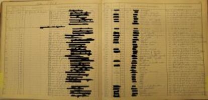 lista de defunciones de enero de 1964 en la maternidad de O'Donnell: 37 bebés muertos, entre ellos, muchos de "otitis".