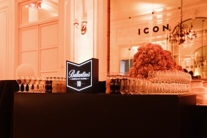 Los invitados disfrutaron de cócteles de Ballantine's.