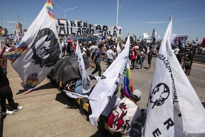 La agrupación social Tupac Amarú reclama a la libertad de Sala.