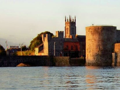 Castillo del rey Juan en Limerick.