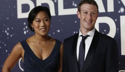 Priscilla Chan y Mark Zuckerberg.