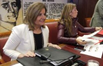 La ministra de empleo, Fátima Báñez.