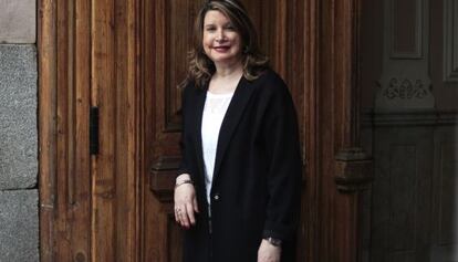 La escritora y crítica literaria Mercedes Monmany, en Madrid.