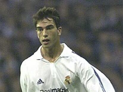 Pavón, en un partido del Madrid.