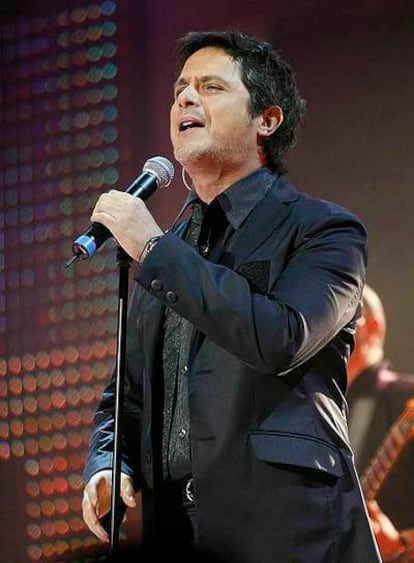 Alejandro Sanz, en una actuación.