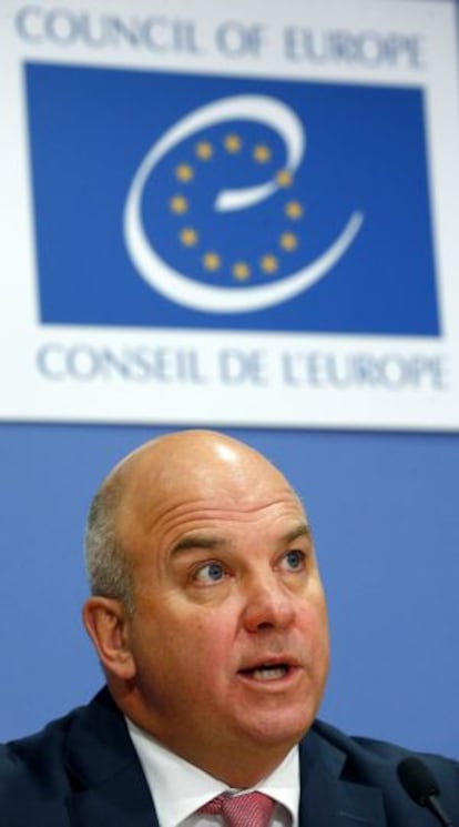 The Council of Europe's Human Rights Commissioner, Nils Muiznieks.