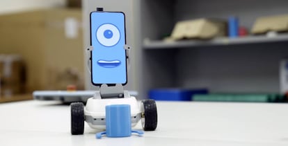 Unidad de Robobo en funcionamiento.