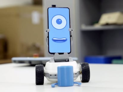 Unidad de Robobo en funcionamiento.