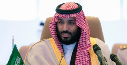 El pr&iacute;cncipe heredero de Arabia Saud&iacute;, Mohamed Bin Salm&aacute;n, el pasado noviembre en Riad. 
 