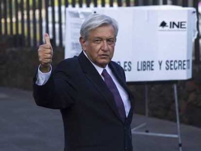 El l&iacute;der de Morena Andr&eacute;s Manuel L&oacute;pez Obrador