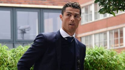 Cristiano, el pasado mes de junio.