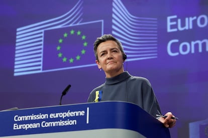 Margrethe Vestager, vicepresidenta de la Comisión Europea y comisaria de Competencia