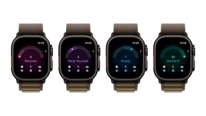 Pantalla del Apple Watch Ultra 4