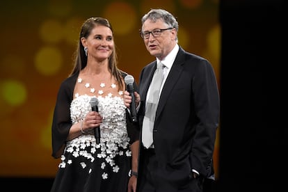Melinda y Bill Gates, en una gala benéfica en Nueva York en mayo de 2018.