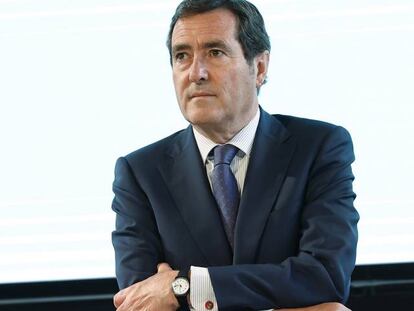 Antonio Garamendi, presidente de CEOE.