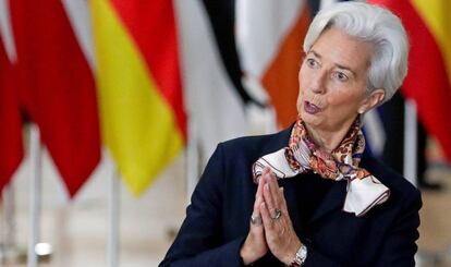 Christine Lagarde, presidenta del BCE