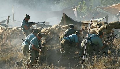 La batalla del Ebro se recrea cada a&ntilde;o.