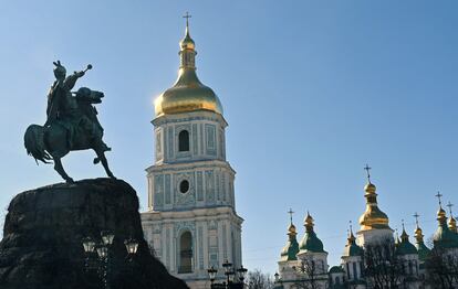 La catedral de Santa Sofía de la capital ucrania.