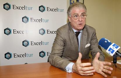 El vicepresidente de la asociación empresarial Exceltur, José Luis Zoreda.