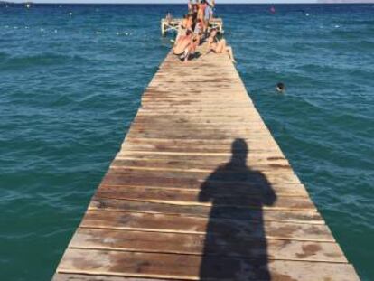 Fotografía tomada por Manuel Bartual durante sus vacaciones.