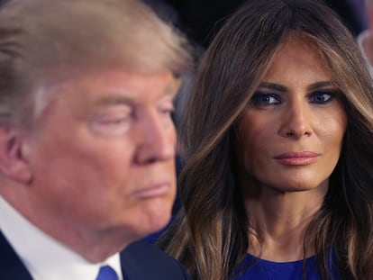 Melania Trump, la modelo de bañadores que podría ser primera dama