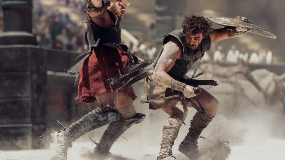 Imagen promocional de la película 'Gladiator II', que se emitirá en Movistar Plus+ en mayo.
