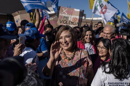 Xóchitl Gálvez en Tijuana