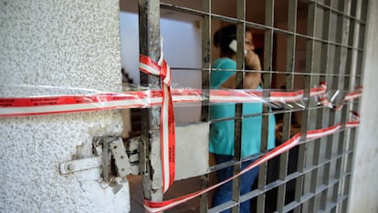 Entrada a la redacción de 'Confidencial', esta mañana en Managua (Nicaragua).