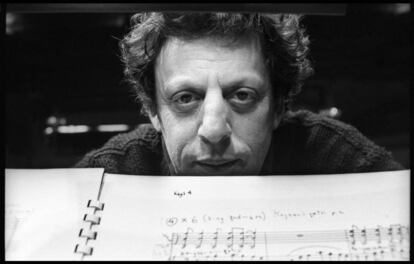 Philip Glass en 1987.