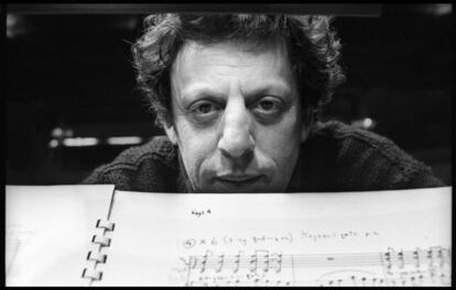 Philip Glass en 1987.