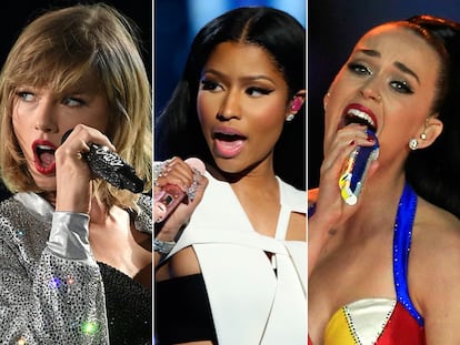 Guía para entender el ‘pique’ entre Nicki Minaj, Taylor Swift y Katy Perry