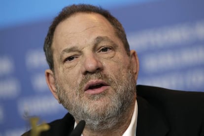 Harvey Weinstein, en Berl&iacute;n, en febrero de 2015.  