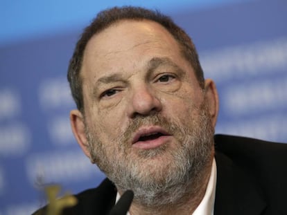 Harvey Weinstein, en Berl&iacute;n, en febrero de 2015.  