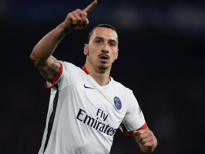 Ibra marcou o segundo do PSG.