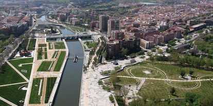 Parque Madrid Rio.