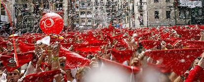 Chupinazo de San Fermín 2008