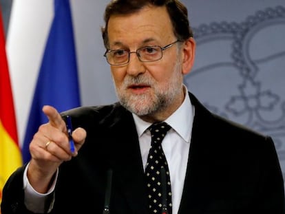 El presidente del Gobierno espa&ntilde;ol en funciones, Mariano Rajoy. 